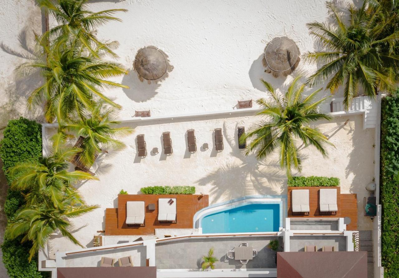 プエルト・モレロス Casa Brisa Y Marヴィラ エクステリア 写真