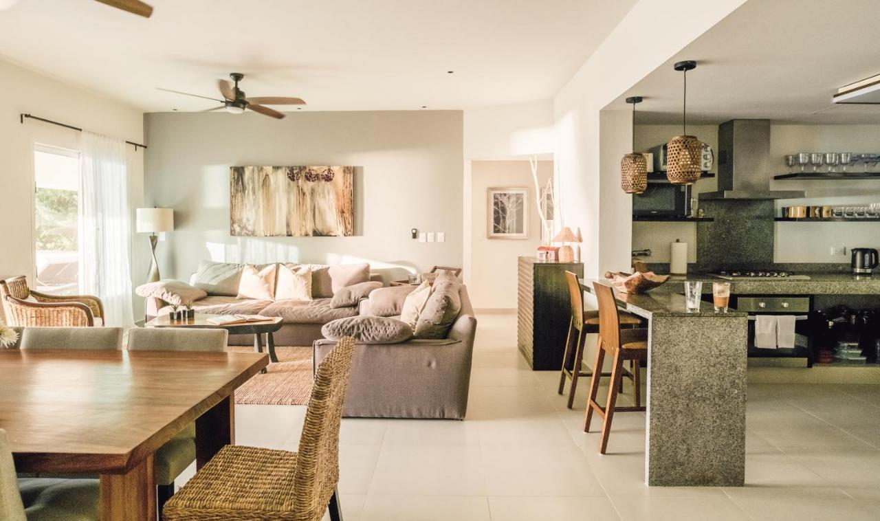 プエルト・モレロス Casa Brisa Y Marヴィラ エクステリア 写真